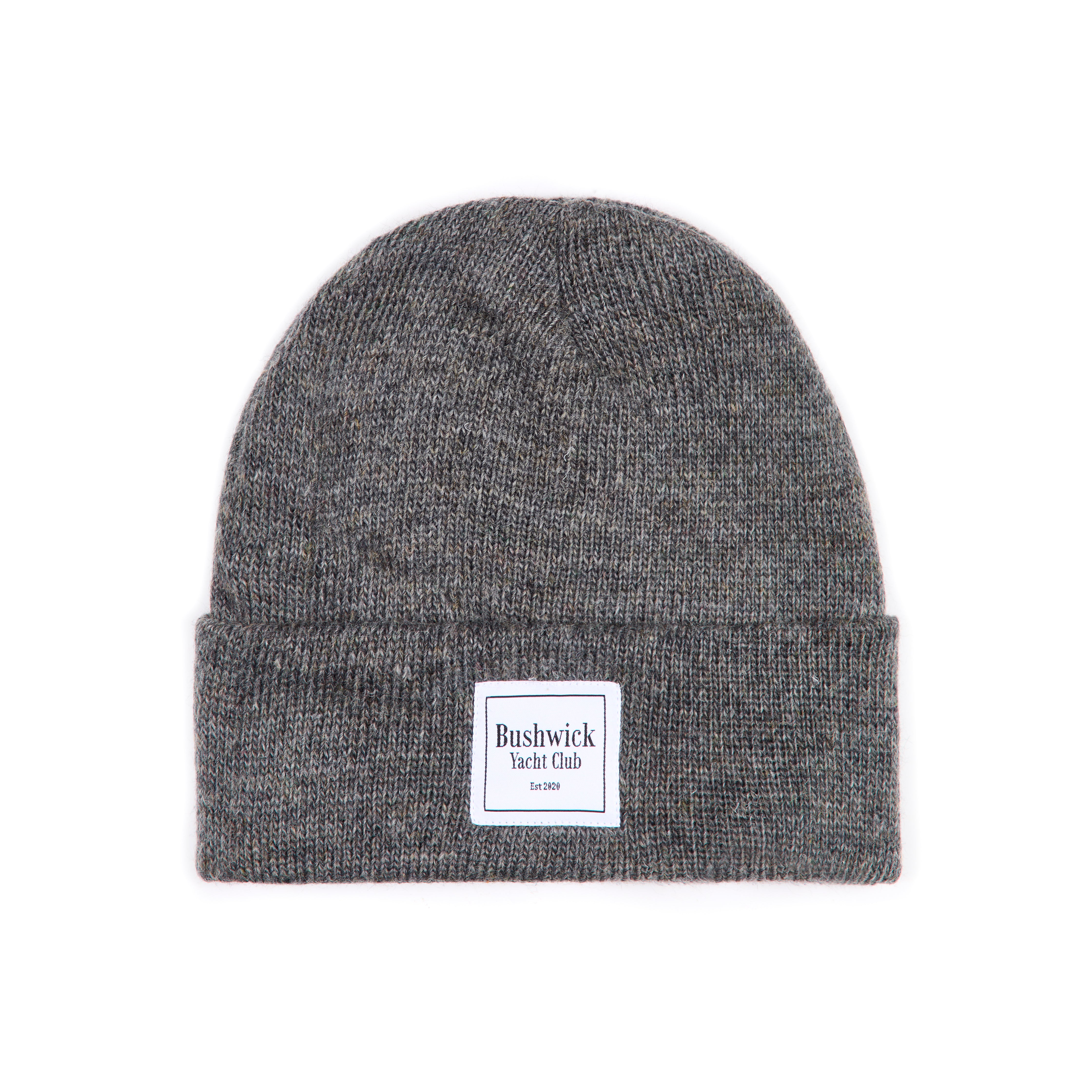 Tri State Mohair Beanie - Heather Grey – Bushwick Yacht Club