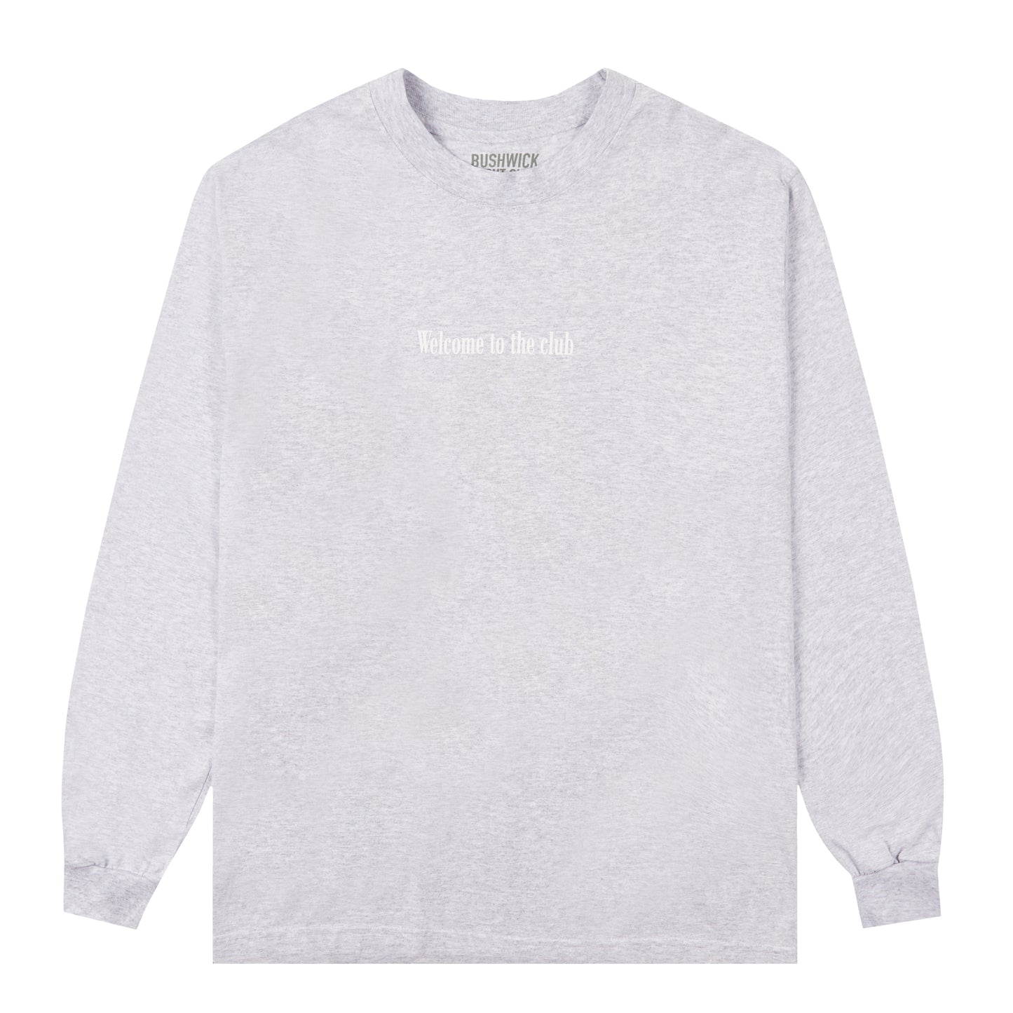 Long Sleeve Welcome Tee - Heather Grey