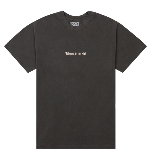 Welcome Tee - Vintage Black