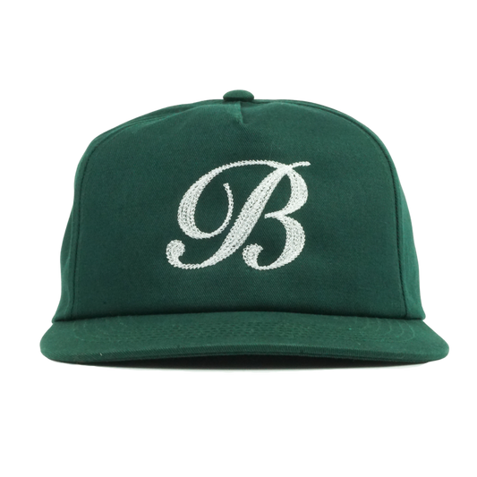 Chain Stitch 5 Panel - Forest Green