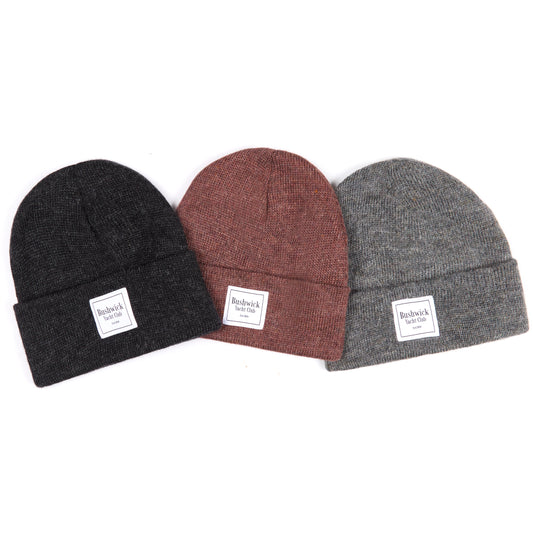 Tri State Mohair Beanie - Black
