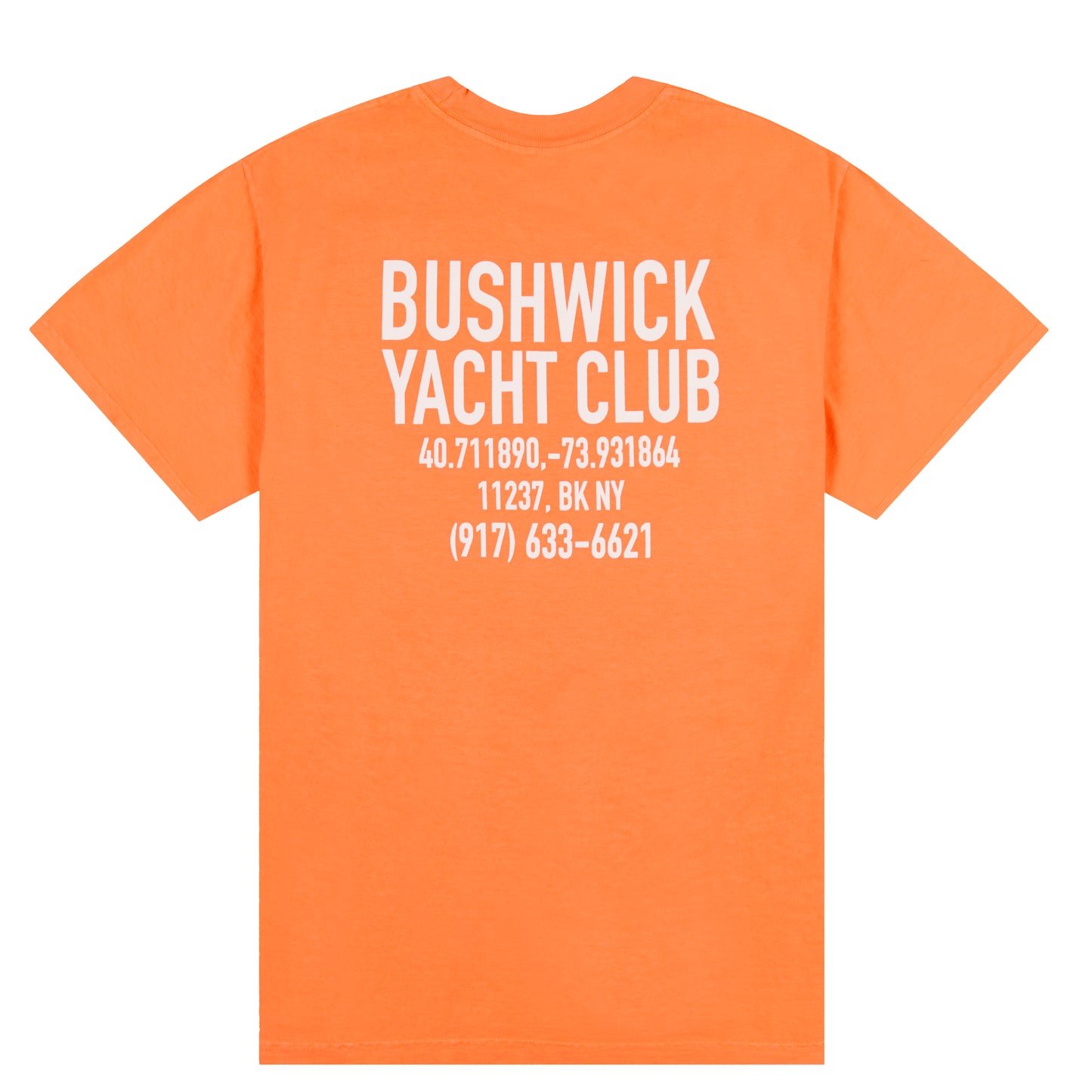 Safety Orange Shop Tee
