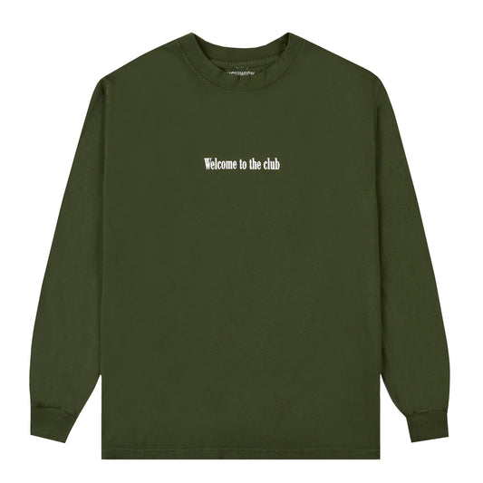Long Sleeve Welcome Tee - Ivy