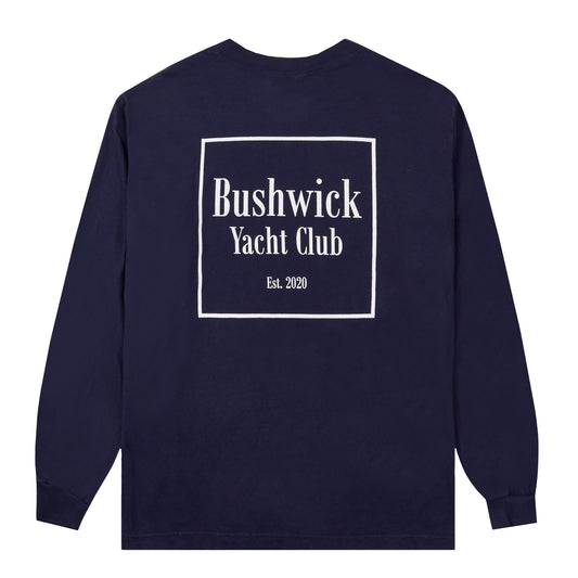 Long Sleeve Welcome Tee - Navy
