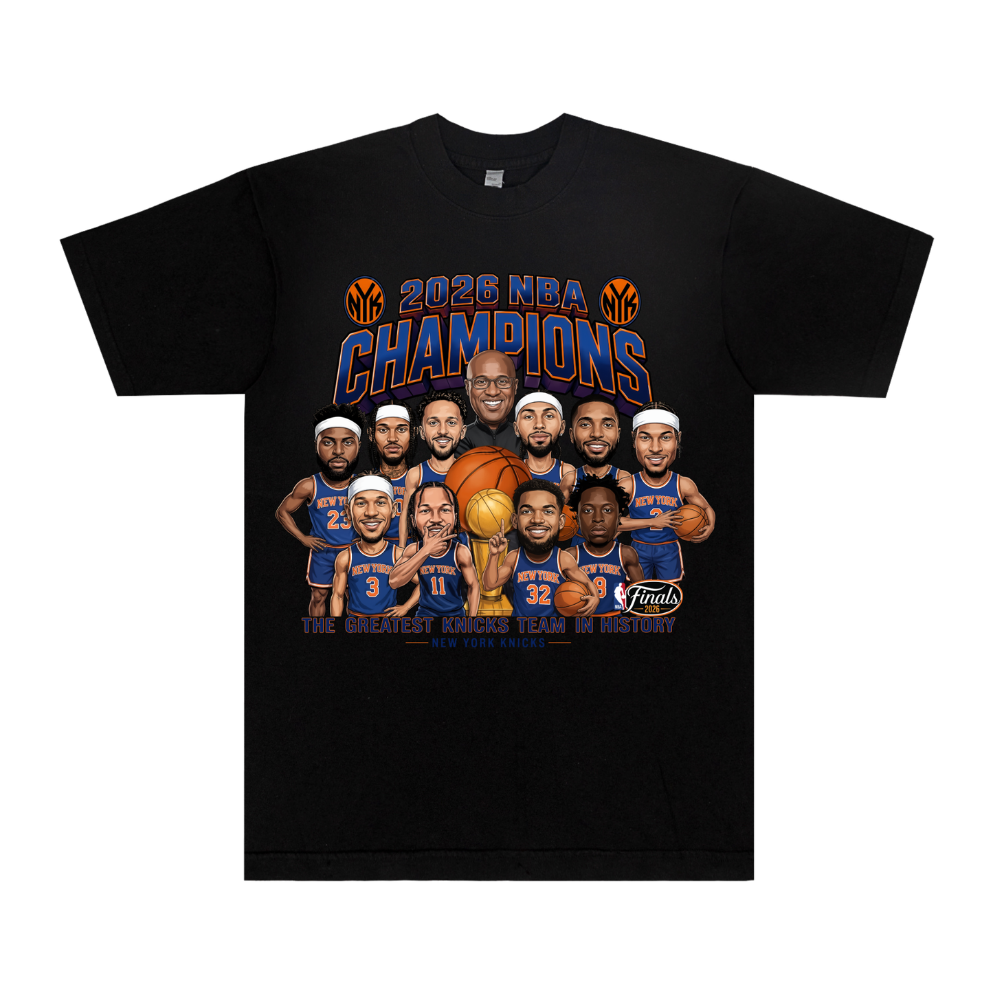 Off Black Champs Tee