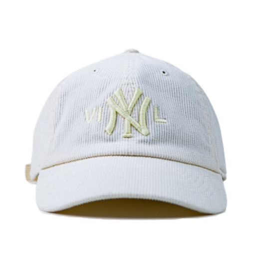 VINYL Cord Dad Hat - Off White