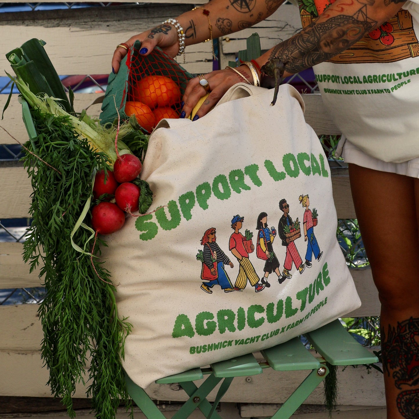 BYC X F2P Oversized Tote