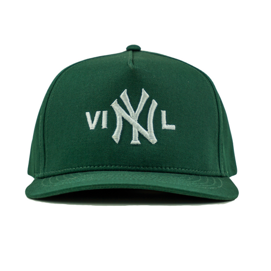 VINYL Yankees Snapback - Forest Green
