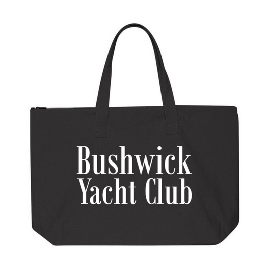 Logo Zipper Tote