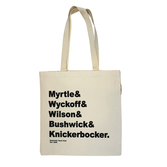 Bushwick Streets Tote For Sale Online | Bushwick Yacht Club