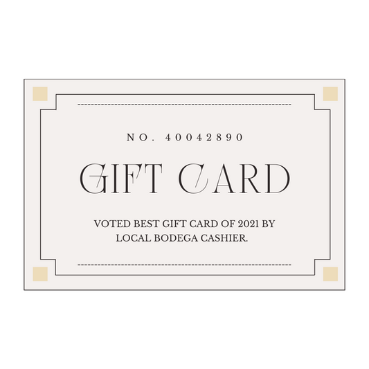 BYC Gift Card